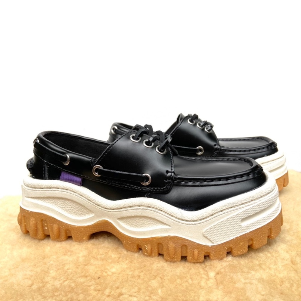✴️SOLD✴️EYTYS Mykonos Leather Boat Shoes Platform